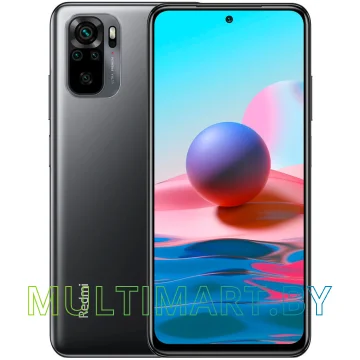 Смартфон Xiaomi Redmi Note 10 4GB/64GB (серый оникс)